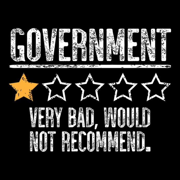 Government Very Bad Would Not Recommend Cooling Performance Crew T-Shirt