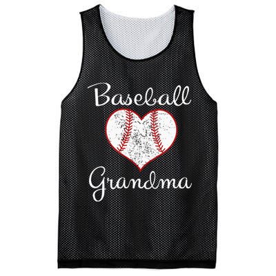 Grandma Vintage Baseball Grandma Mesh Reversible Basketball Jersey Tank