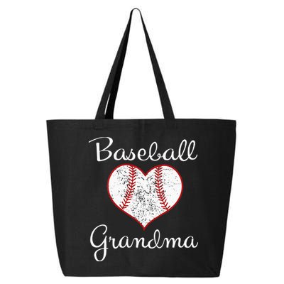 Grandma Vintage Baseball Grandma 25L Jumbo Tote