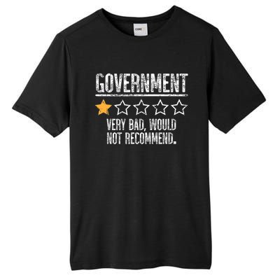 Government Very Bad Would Not Recommend Tall Fusion ChromaSoft Performance T-Shirt