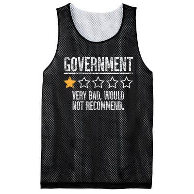 Government Very Bad Would Not Recommend Mesh Reversible Basketball Jersey Tank