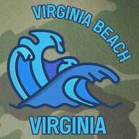 Graphic Virginia Beach Virginia Pocket Wave Souvenir Legacy Tie Dye Trucker Hat