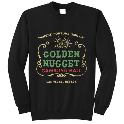 Golden Vegas Casino Hotel Retro Vintage Sweatshirt
