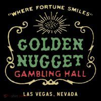 Golden Vegas Casino Hotel Retro Vintage T-Shirt