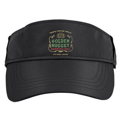 Golden Vegas Casino Hotel Retro Vintage Adult Drive Performance Visor