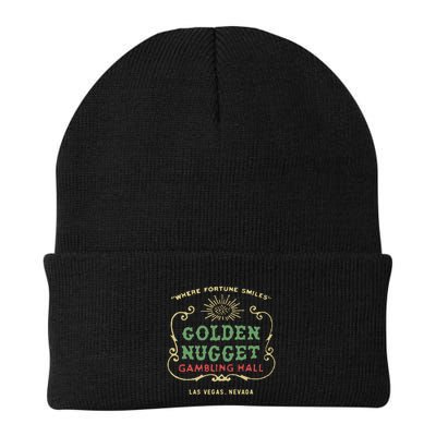 Golden Vegas Casino Hotel Retro Vintage Beanie