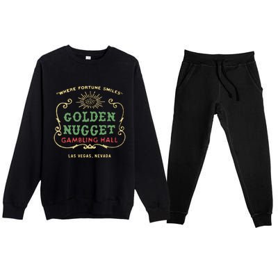 Golden Vegas Casino Hotel Premium Crewneck Sweatsuit Set