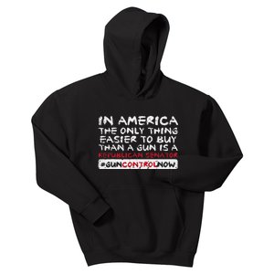 Gun Violence Control Easier Buy Republican Orange Kids Hoodie