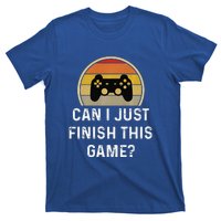 Gamer Vintage Can I Just Finish This Game T-Shirt