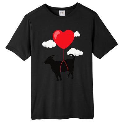 Goat Valentine's Day Valentines Gift For Farmer Tall Fusion ChromaSoft Performance T-Shirt