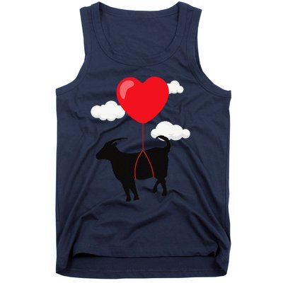 Goat Valentine's Day Valentines Gift For Farmer Tank Top