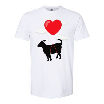 Goat Valentine's Day Valentines Gift For Farmer Softstyle CVC T-Shirt