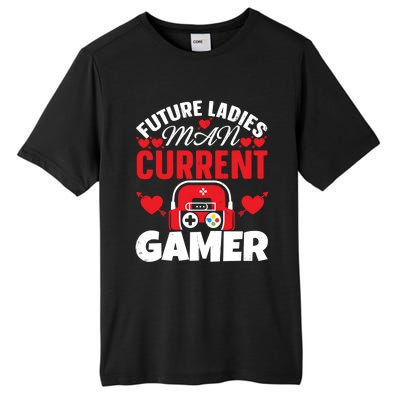 Gamer Valentine's Day A Future Ladies Current Gamer Gift Tall Fusion ChromaSoft Performance T-Shirt