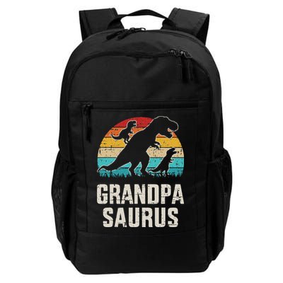Grandpasaurus Vintage Dinosaur For Grandpa Fathers Day Backpack