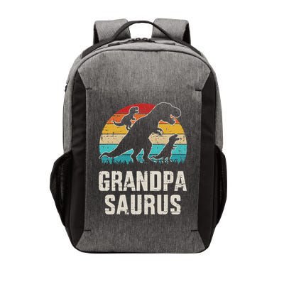 Grandpasaurus Vintage Dinosaur For Grandpa Fathers Day Vector Backpack