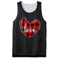 Girls Valentines Day Shirts Funny Hearts Love Buffalo Plaid Mesh Reversible Basketball Jersey Tank