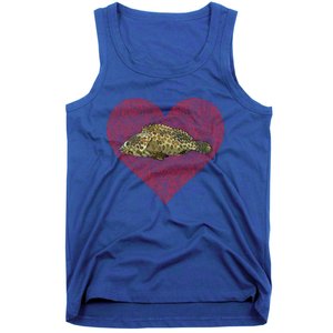 Groupers Valentines Day Fish Love Fingerprint Meaningful Gift Tank Top