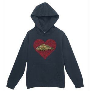 Groupers Valentines Day Fish Love Fingerprint Meaningful Gift Urban Pullover Hoodie