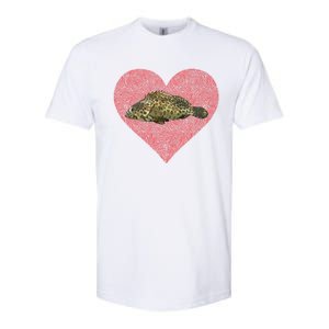 Groupers Valentines Day Fish Love Fingerprint Meaningful Gift Softstyle CVC T-Shirt