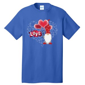 Gnome Valentine's Day Gift Love Great Teen Gift Tall T-Shirt