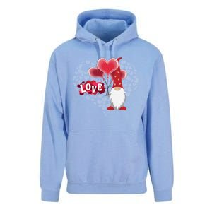 Gnome Valentine's Day Gift Love Great Teen Gift Unisex Surf Hoodie