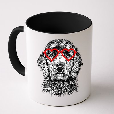 Goldendoodle Valentines Day Doodle Dog Mom Dog Lover Mug