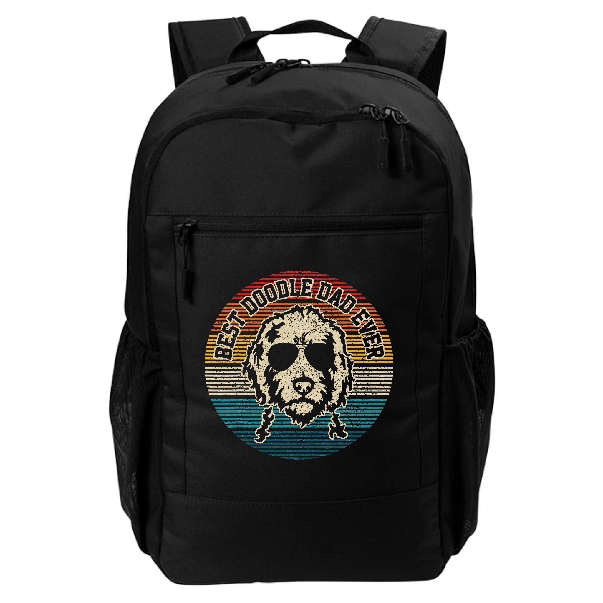 Goldendoodle Vintage Doodle Dad Dog Funny Gift Backpack