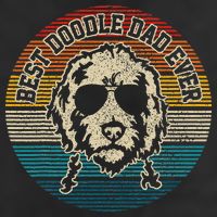 Goldendoodle Vintage Doodle Dad Dog Funny Gift Hat