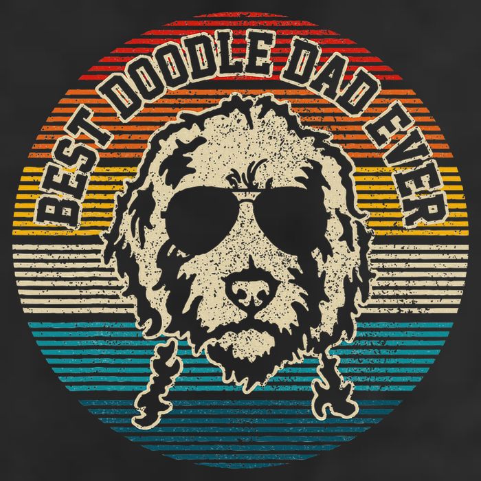 Goldendoodle Vintage Doodle Dad Dog Funny Gift Hat