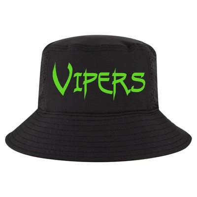 Go Vipers Football Baseball Basketball Cheer Team Fan Spirit Cool Comfort Performance Bucket Hat