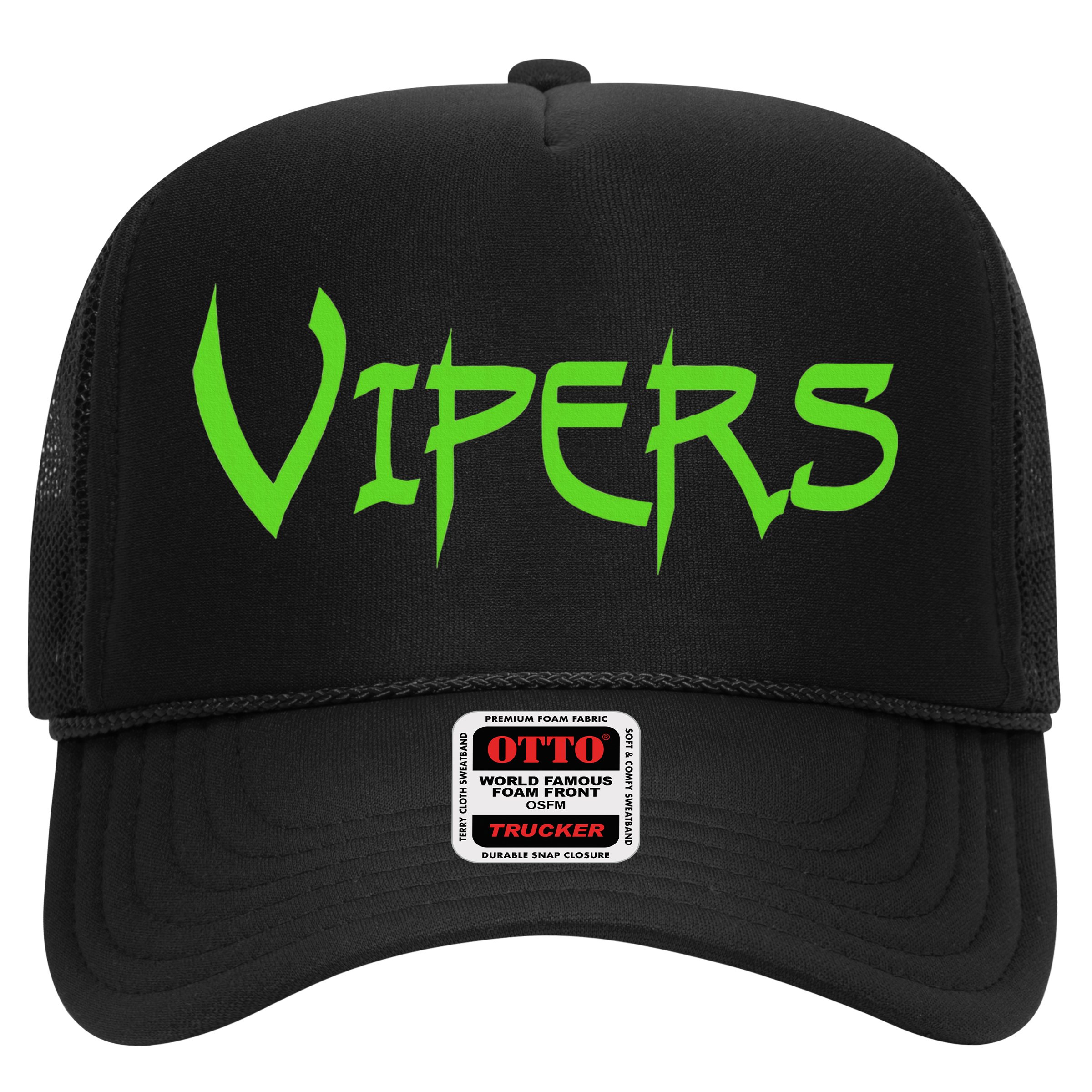 Go Vipers Football Baseball Basketball Cheer Team Fan Spirit Hat