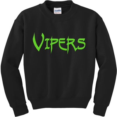 Go Vipers Football Baseball Basketball Cheer Team Fan Spirit Kids Sweatshirt