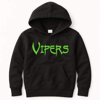 Go Vipers Football Baseball Basketball Cheer Team Fan Spirit Kids Hoodie