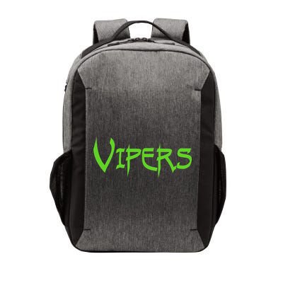 Go Vipers Football Baseball Basketball Cheer Team Fan Spirit Vector Backpack