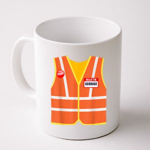 Garbage Vest For Trump Hello IM Garbage Vote Trump Coffee Mug