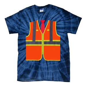 Garbage Vest For Donald Trump Garbage I Voted Trump Tie-Dye T-Shirt