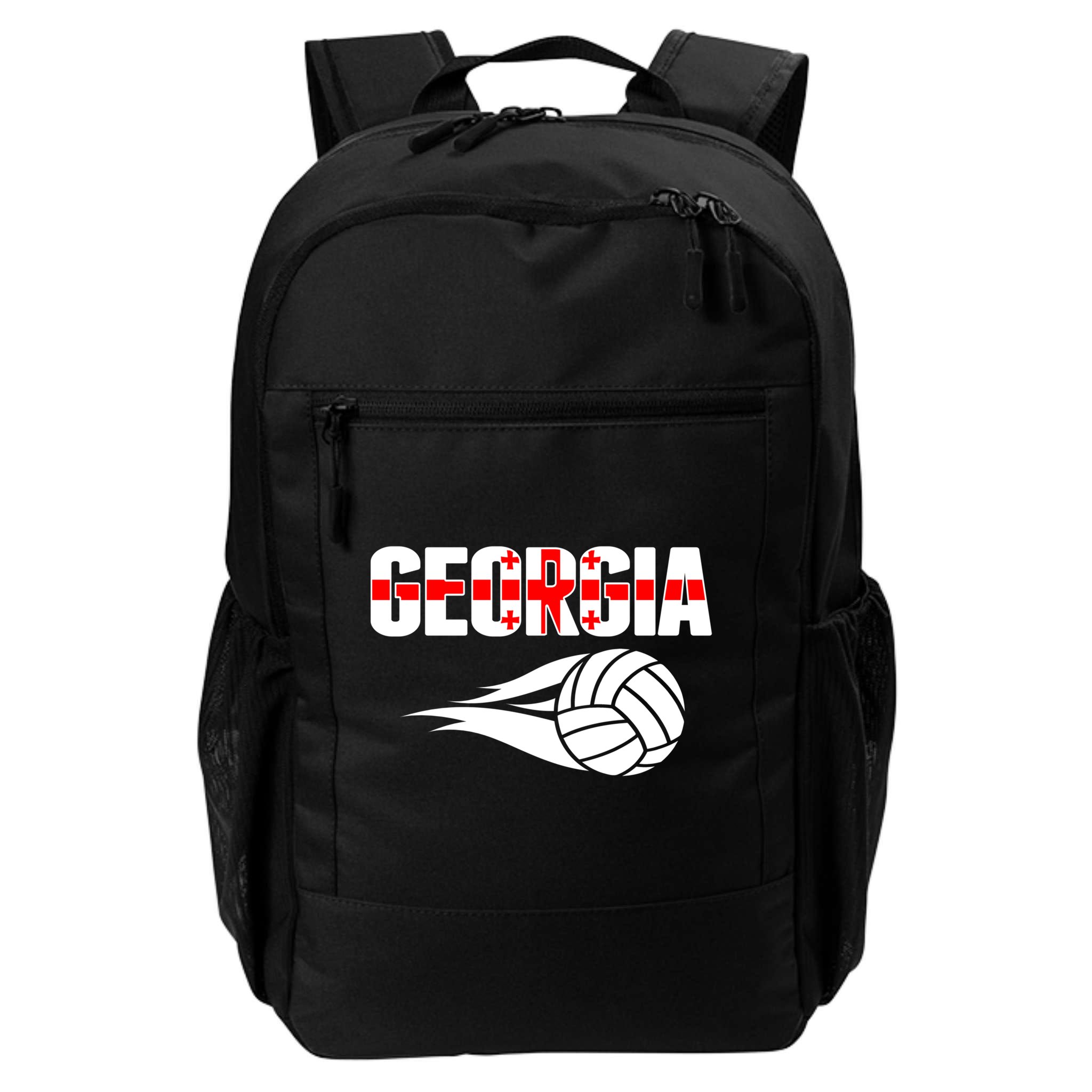 Georgia Volleyball Fans Jersey Gift Georgian Flag Sport Lovers Gift Backpack