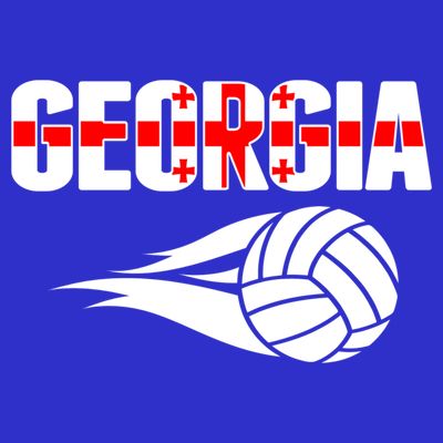 Georgia Volleyball Fans Jersey Gift Georgian Flag Sport Lovers Gift T-Shirt