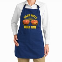 Good Vibes Gold Time Tropical Beach Apron