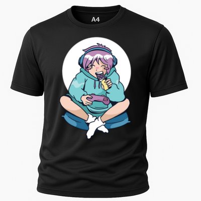 Girl Video Games Anime Chocolate Gift Performance Shirt