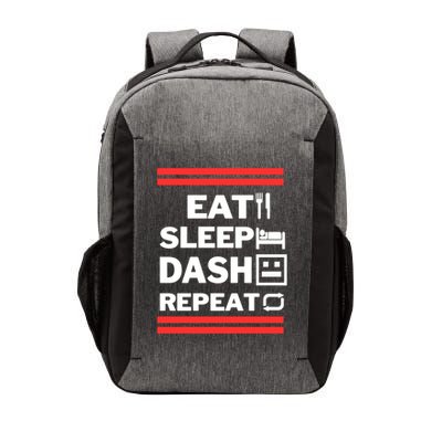 Geometry Video Gamer Lover Eat Sleep Dash Repeat Video Game Gift Vector Backpack