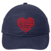 Gamer Video Games Heart Valentines Day Lover 7-Panel Snapback Hat