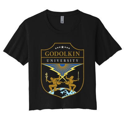 Gen V Godolkin University Crest Crop Top