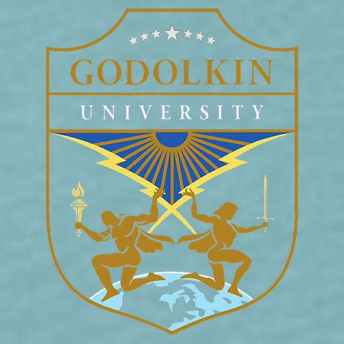 Gen V Godolkin University Crest Sueded Cloud Jersey T-Shirt