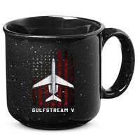 Gulfstream V G5 Jet G5 Plane Gulfstream 5 Gulfstream Gv 15oz Campfire Ceramic Mug