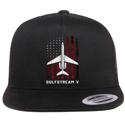 Gulfstream V G5 Jet G5 Plane Gulfstream 5 Gulfstream Gv Flatbill Hat