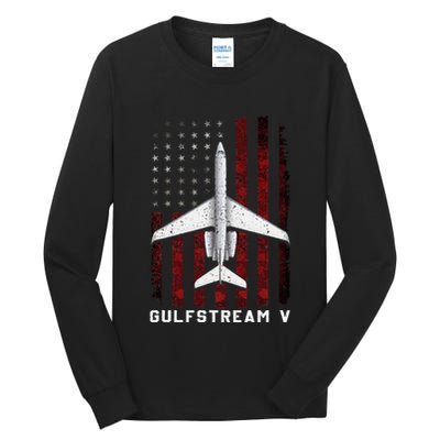 Gulfstream V G5 Jet G5 Plane Gulfstream 5 Gulfstream Gv Tall Long Sleeve T-Shirt