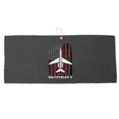 Gulfstream V G5 Jet G5 Plane Gulfstream 5 Gulfstream Gv Large Microfiber Waffle Golf Towel