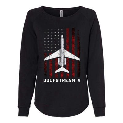 Gulfstream V G5 Jet G5 Plane Gulfstream 5 Gulfstream Gv Womens California Wash Sweatshirt