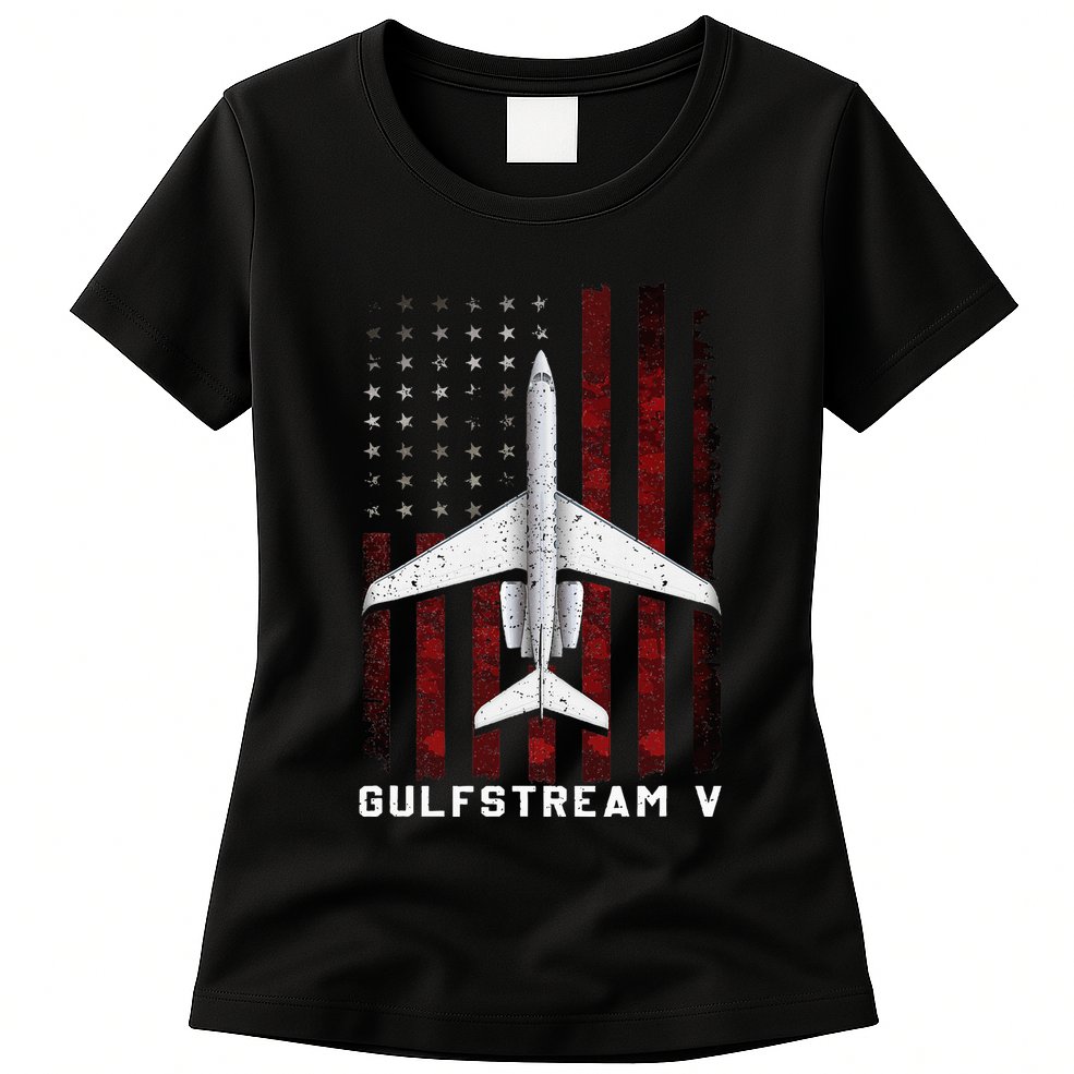 Gulfstream V G5 Jet G5 Plane Gulfstream 5 Gulfstream Gv Womens T-Shirt